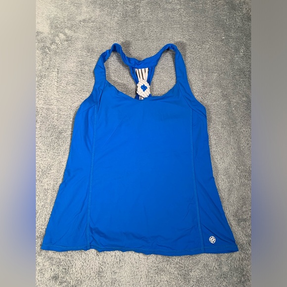 Lilly Pulitzer Tops - Lilly Pulitzer Blue luxletic Tank Top medium